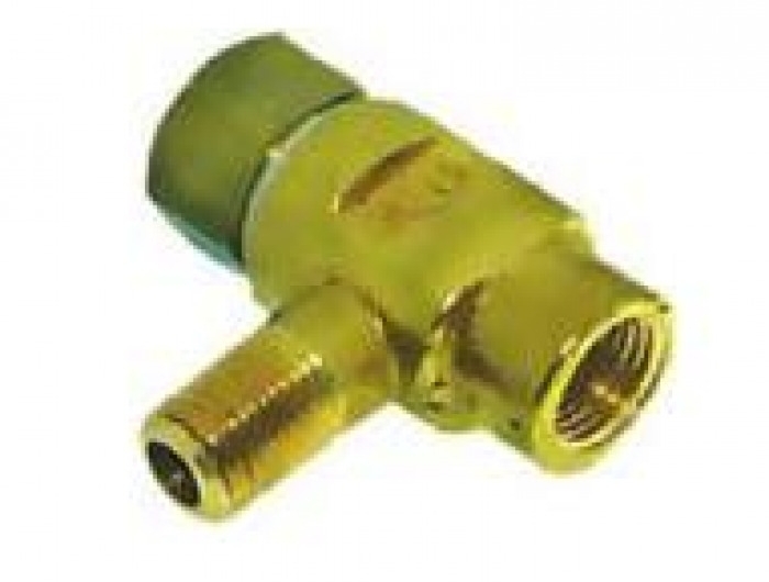 1860-00 - TEE Reversível - 7/16 NS I X 1/8 NPT E X 7/16 NS I