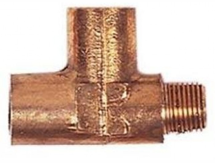 1855-04 - TEE - 1/8 NPT I x 1/8 NPT I x 1/8 NPT E